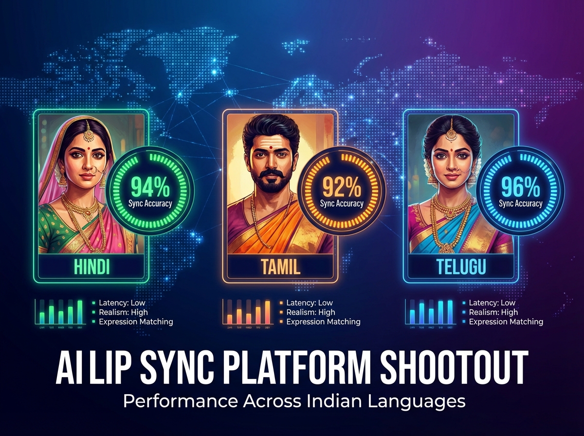 AI dubbing benchmark chart and comparison