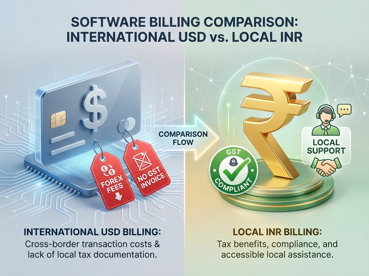 TrueFan vs HeyGen comparison visual for India 2026