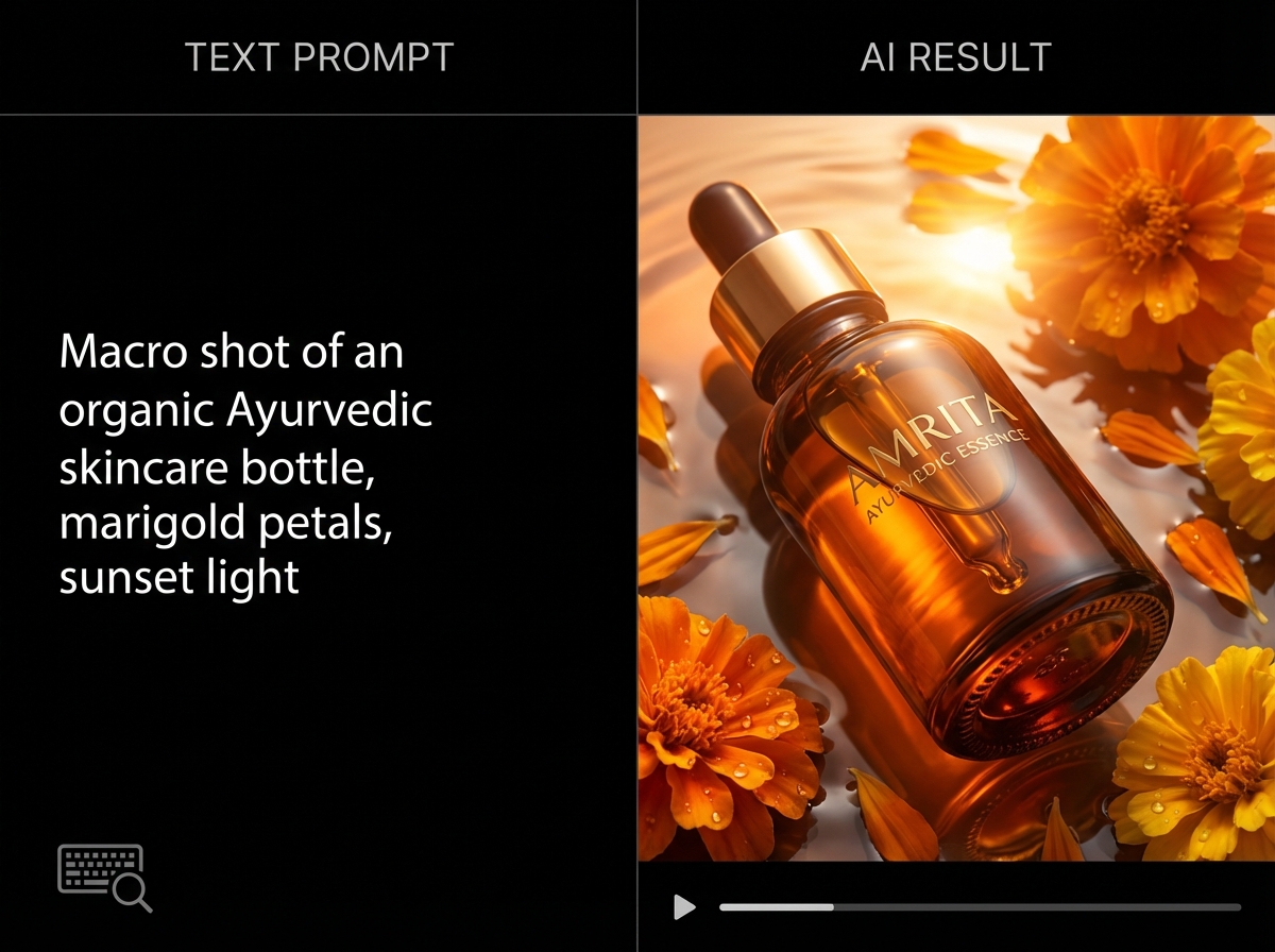 Custom AI avatars and multilingual video prompts illustration