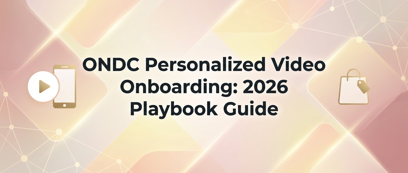 ONDC Personalized Video Onboarding: 2026 Playbook Guide