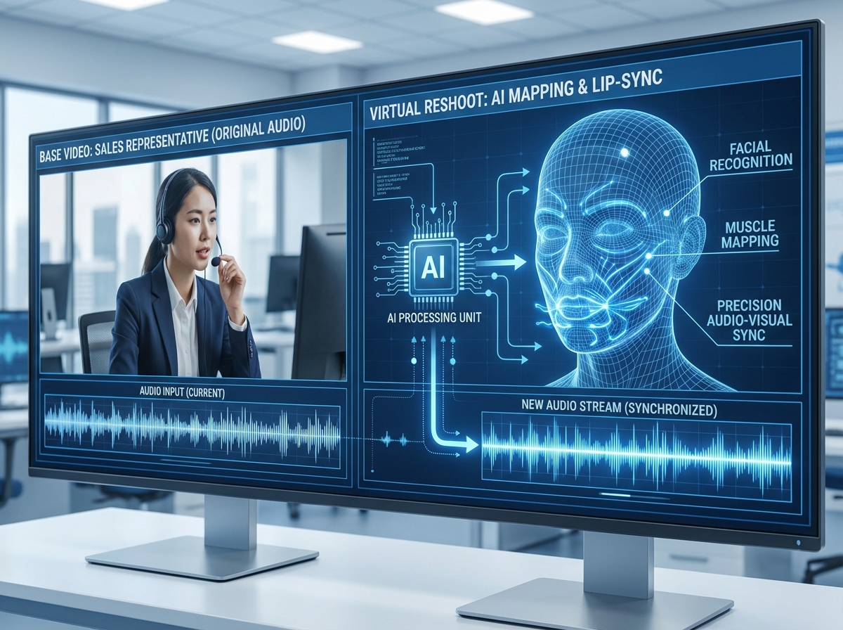 Omnichannel workflow for LinkedIn, email, and WhatsApp video outreach