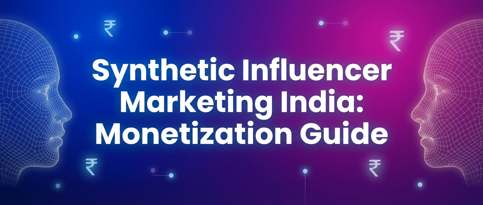 Synthetic Influencer Marketing India: Monetization Guide