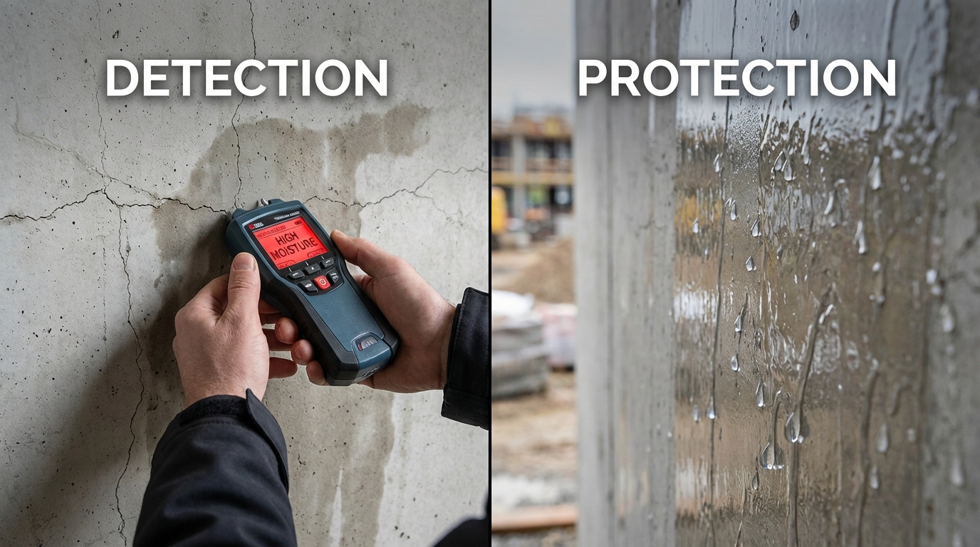 Roof repair emergency marketing visuals showcasing rapid leak fixes