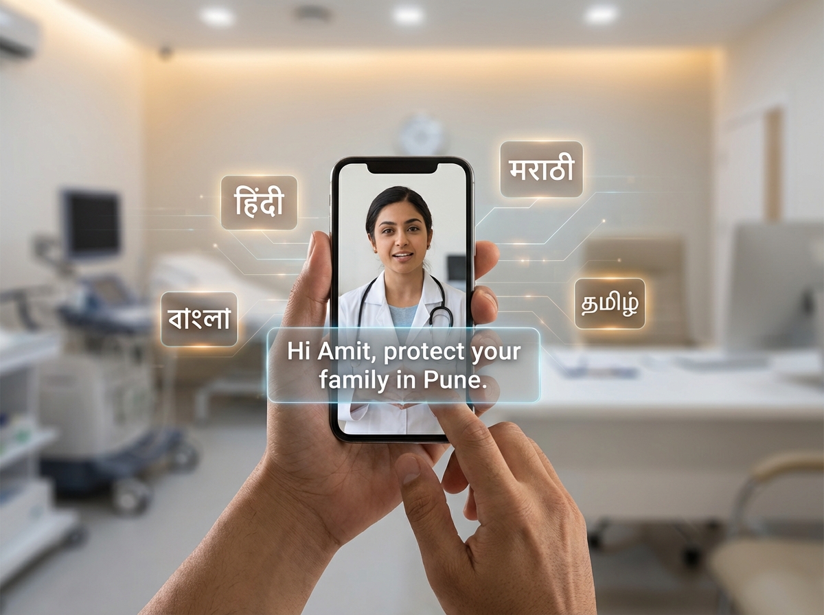 AI-personalized preventive video content with dynamic local overlays
