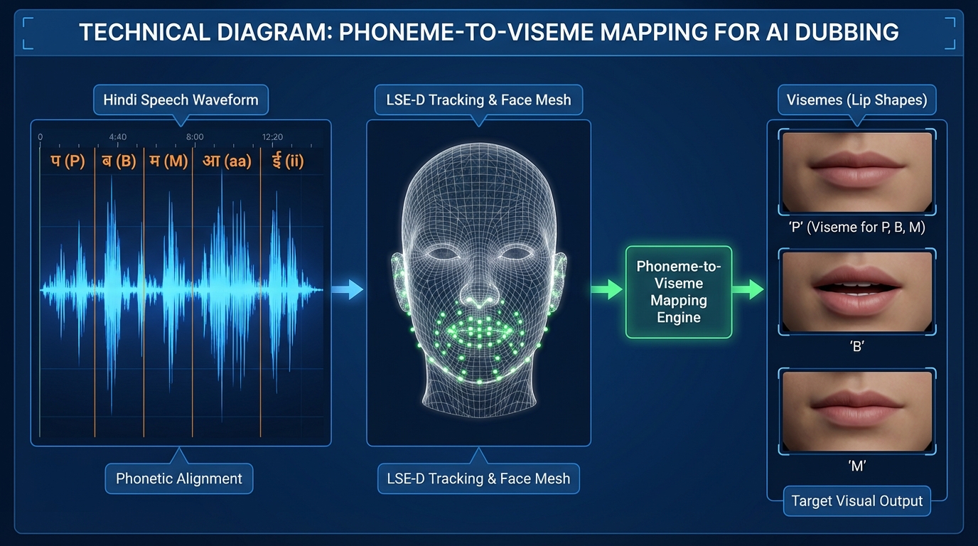 AI dubbing benchmark visualization