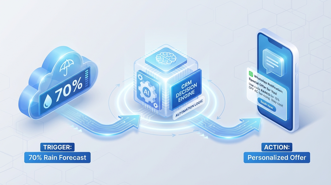 Monsoon preparedness marketing infographic