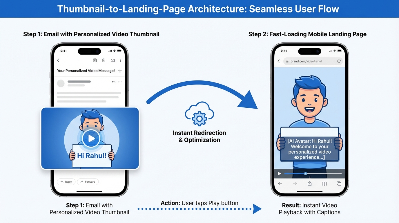 AI video email marketing ROI metrics illustration