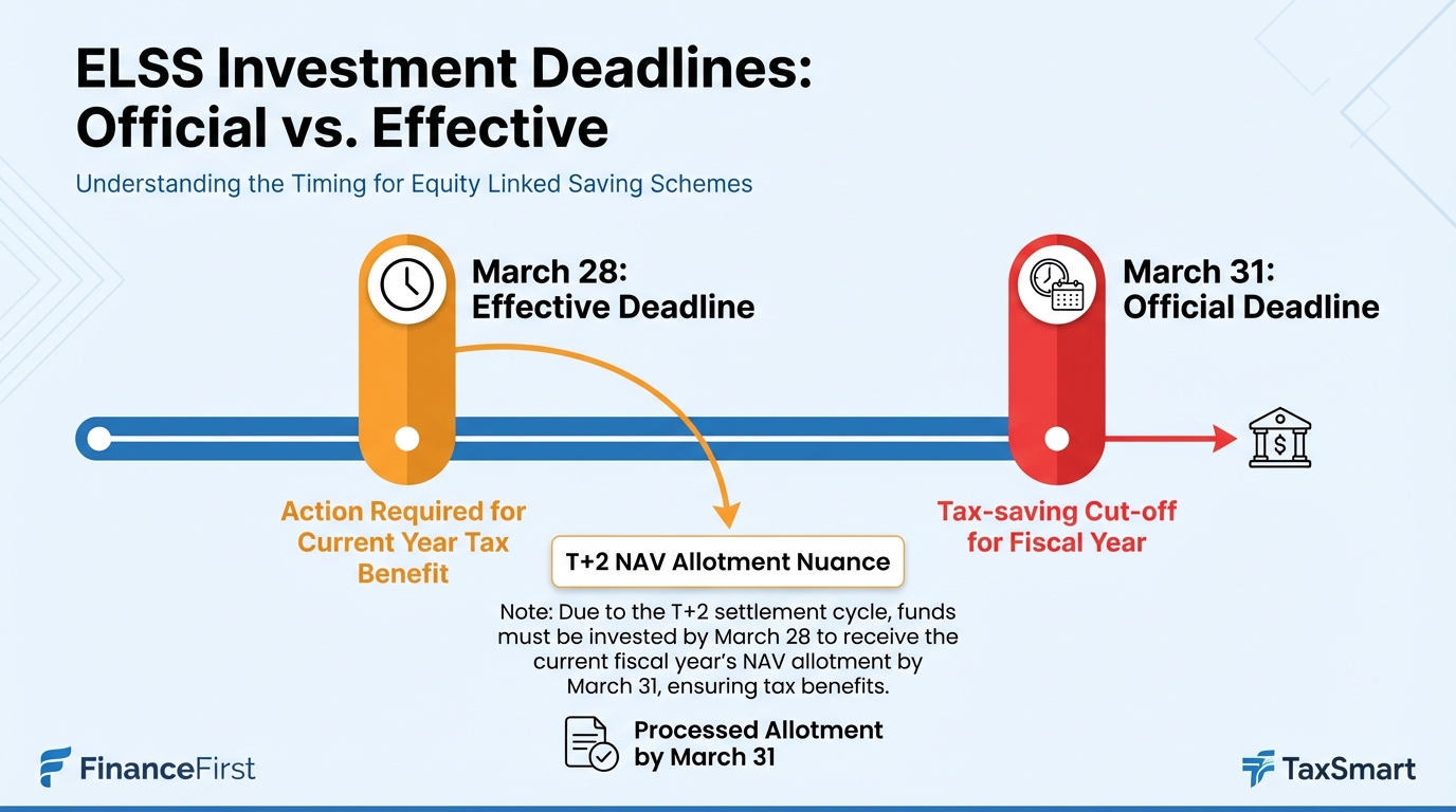 Enterprise playbooks for ELSS, NPS, and insurance during March 31 urgency