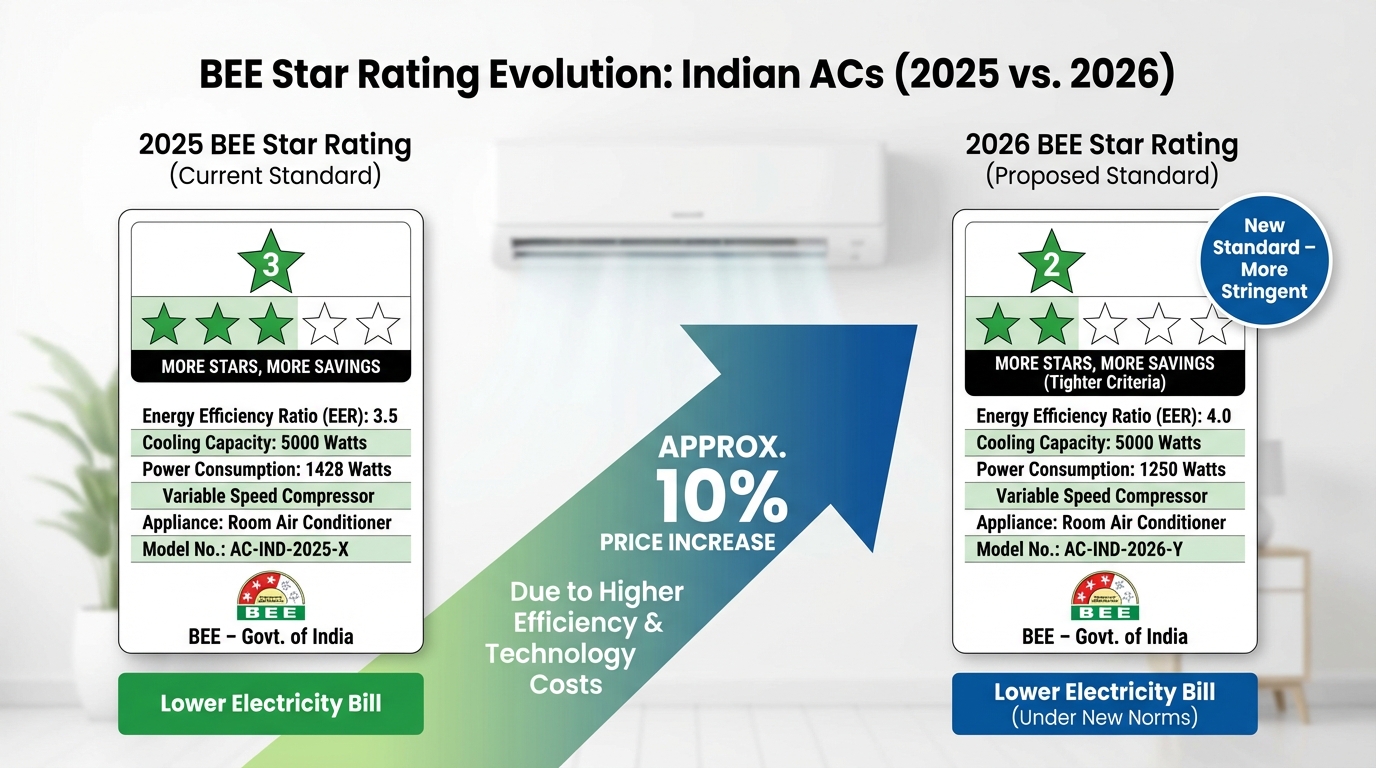 Illustration of temperature-based marketing automation for summer appliances