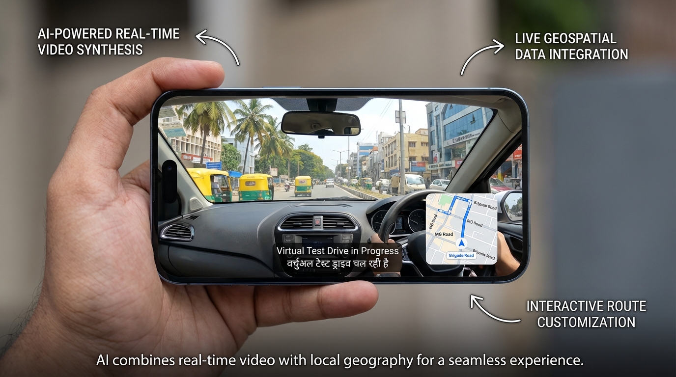 AI video for car dealerships in India — illustrative banner
