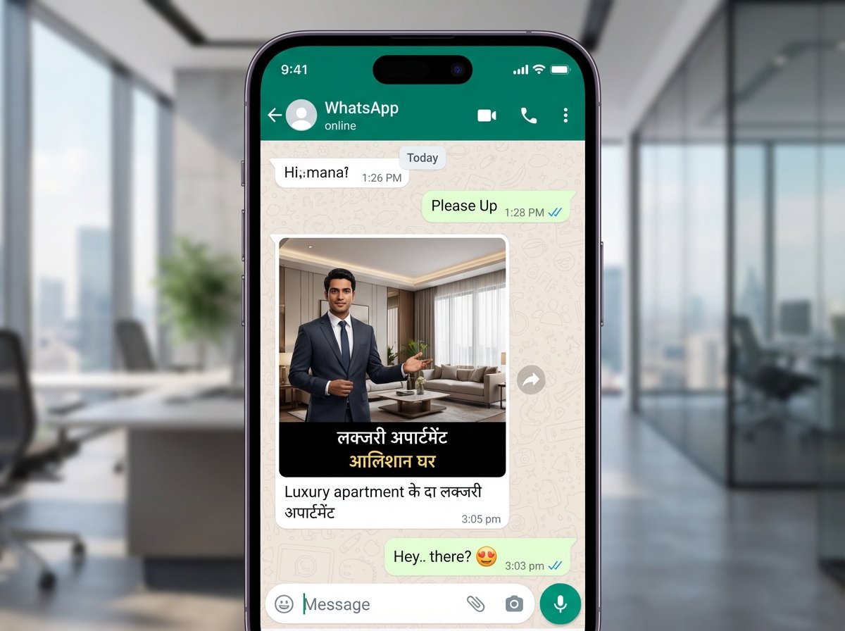 Personalized AI property video strategy for NRI buyers