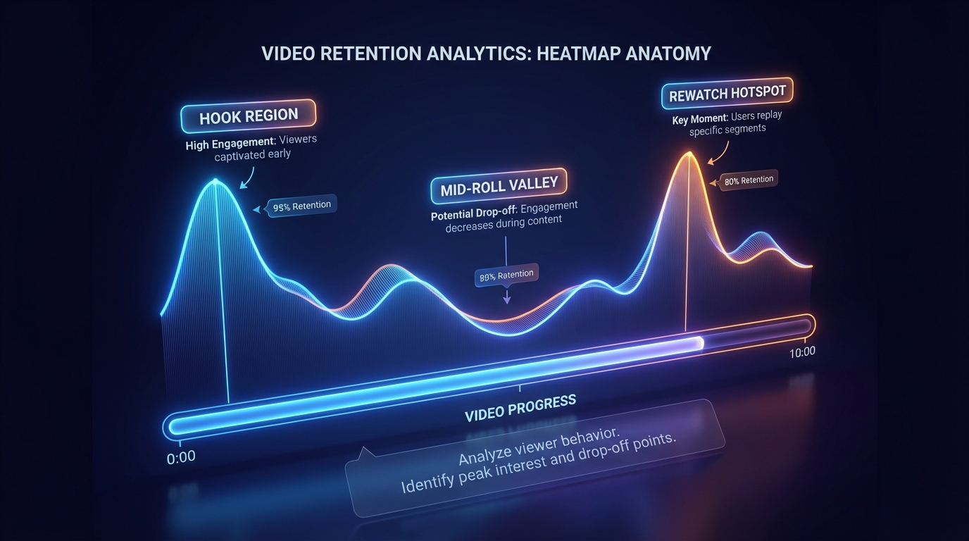 AI video analytics heatmap dashboard visualization