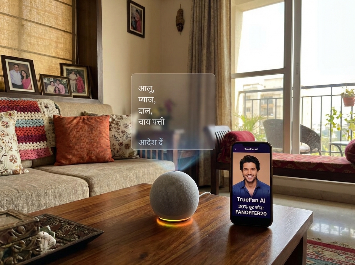 Voice commerce vernacular India 2026 infographic