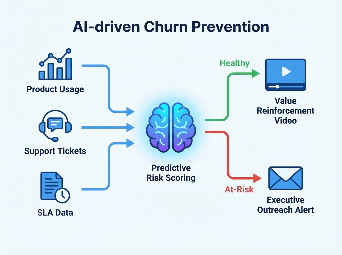 Enterprise CLM integration and ROI optimization illustration