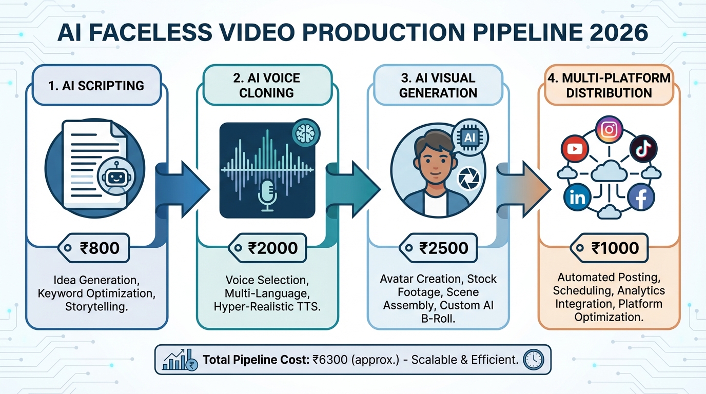 AI sponsorship pricing grid illustration for India 2026