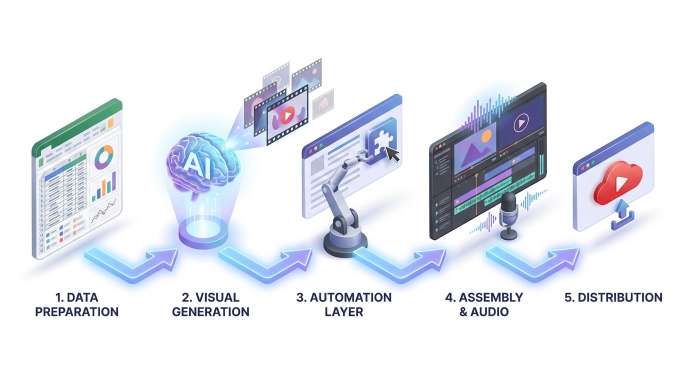 Auto Whisk workflow for faceless YouTube videos