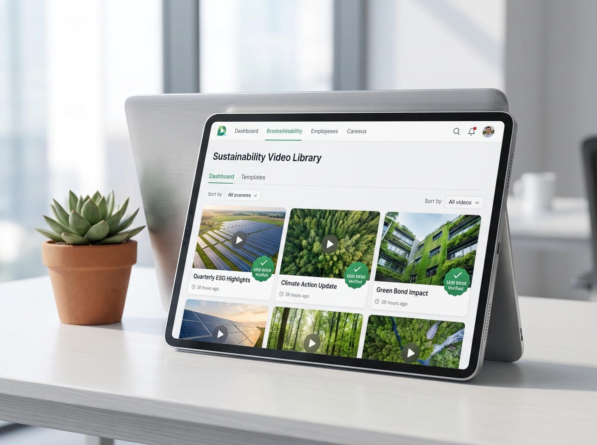 Green bond reporting and disclosure workflow visual