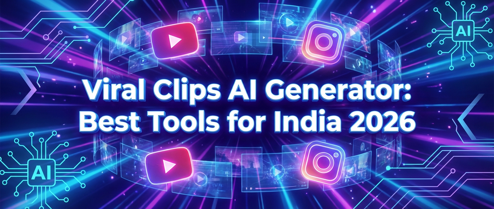 Viral Clips AI Generator: Best Tools for India 2026