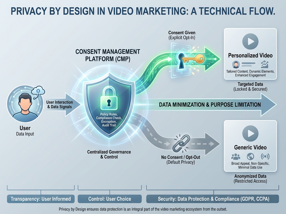 Customer data rights education video flow