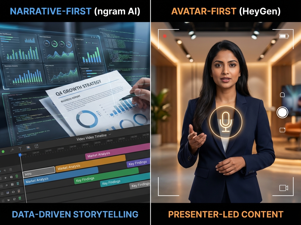 Hybrid AI video workflow diagram for agencies in India