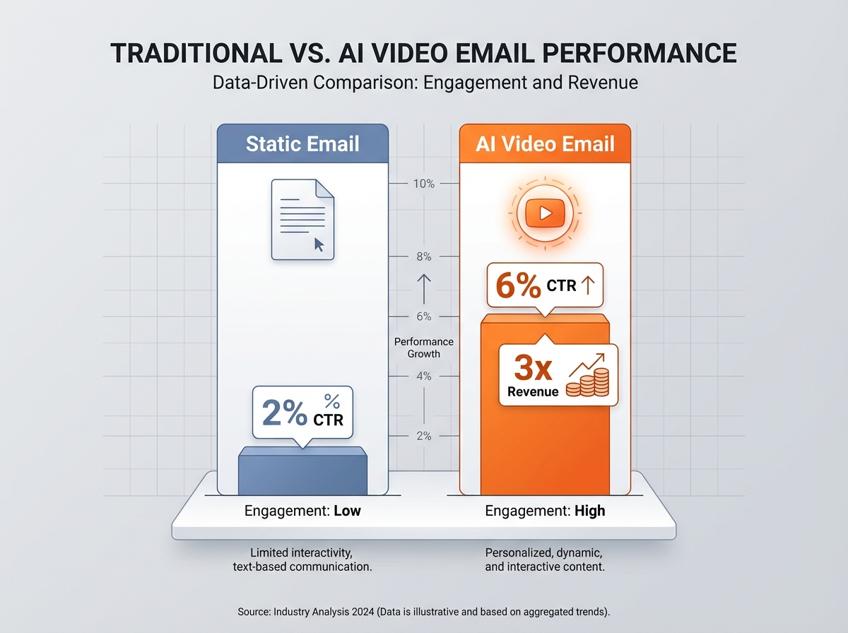 Workflow: AI video thumbnail-to-landing-page email architecture