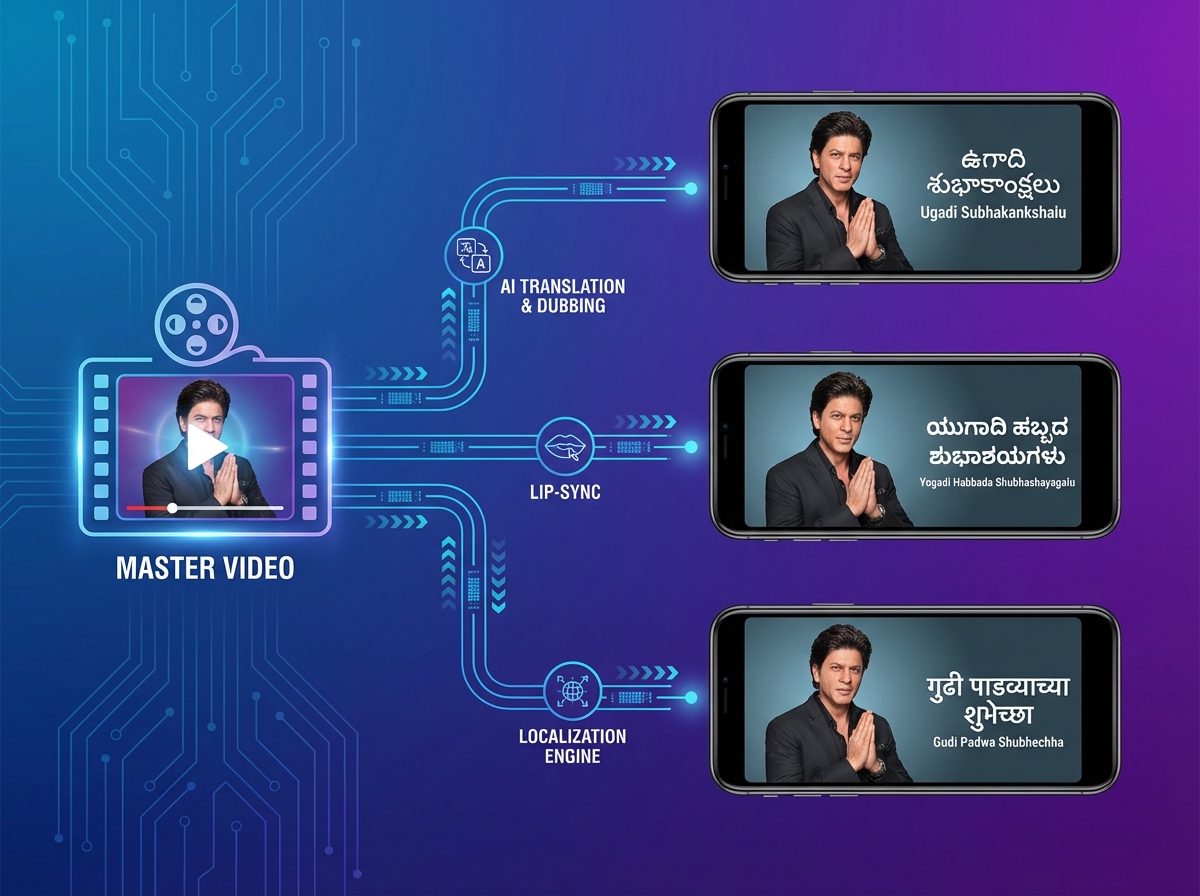 Campaign toolkit visuals for vernacular commerce activation