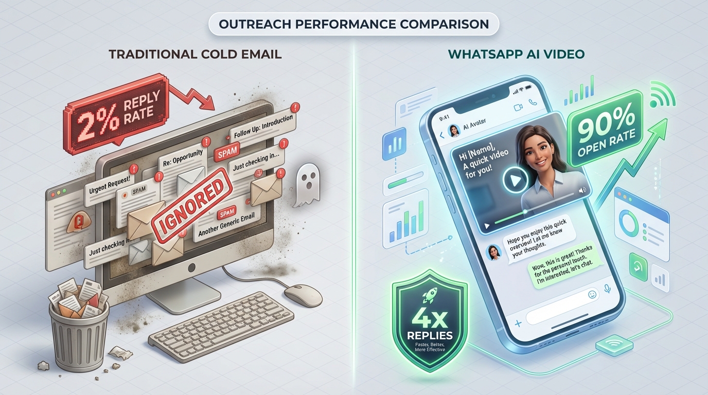Personalized video prospecting framework diagram