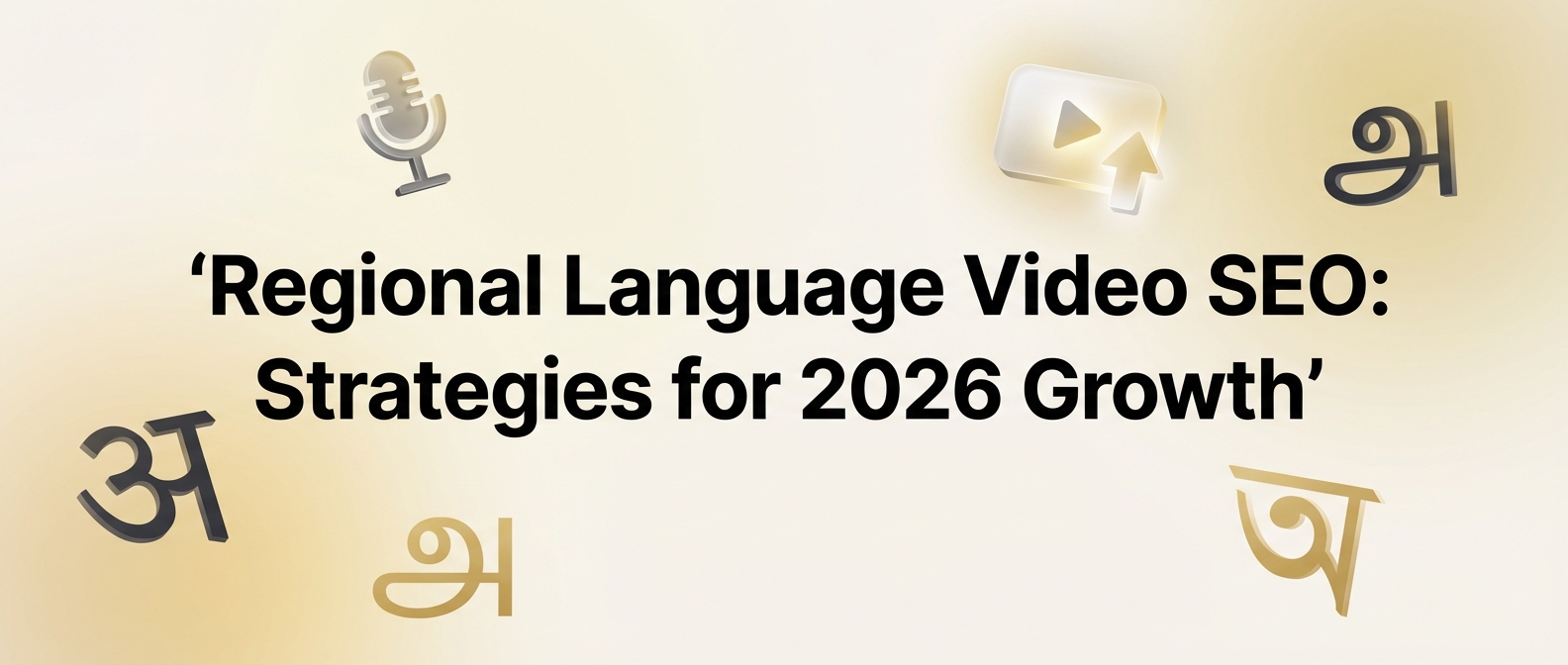 Regional Language Video SEO: Strategies for 2026 Growth