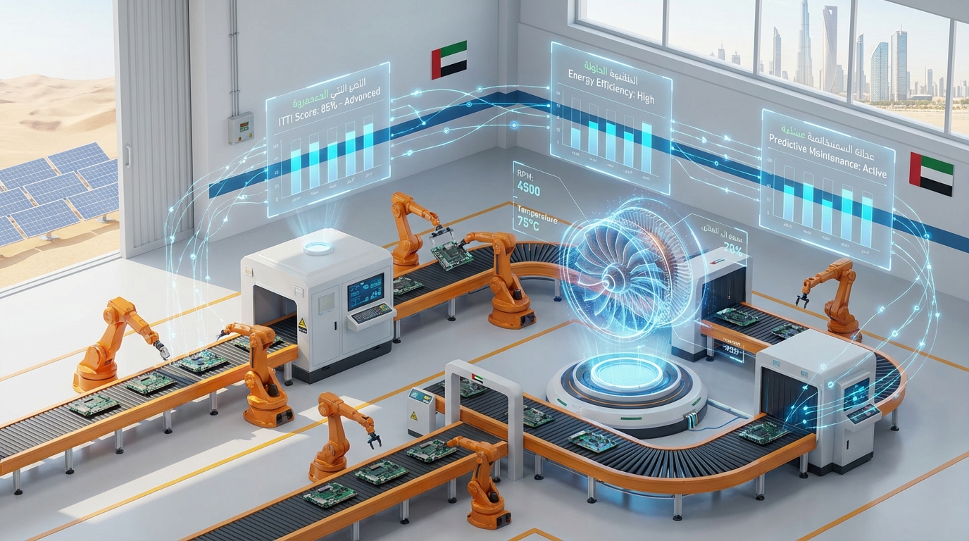Smart factory IoT architecture and use cases in UAE manufacturing