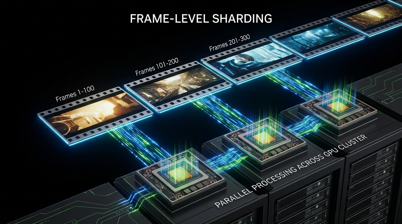 High-level enterprise AI video pipeline architecture for India-scale deployments