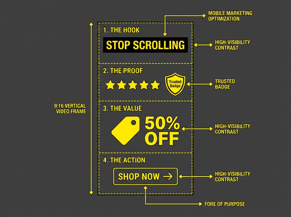 Localized silent-first video example with bilingual captions and festive motifs