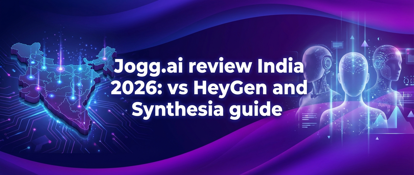 Jogg.ai review India 2026: vs HeyGen and Synthesia guide