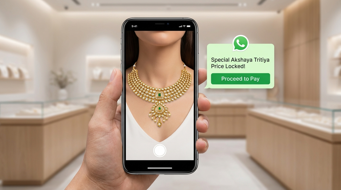 Akshaya Tritiya jewelry marketing campaign visualization