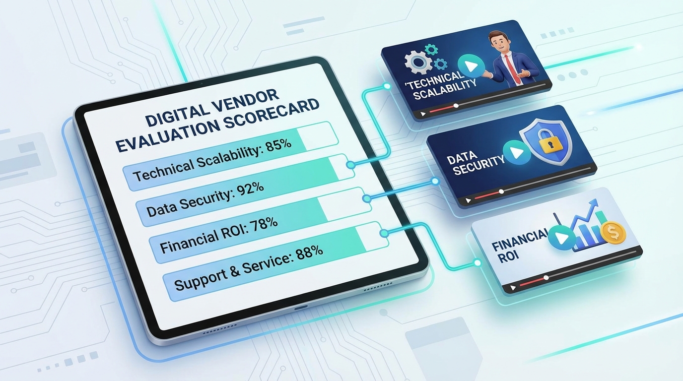Procurement cycle acceleration sequence illustration