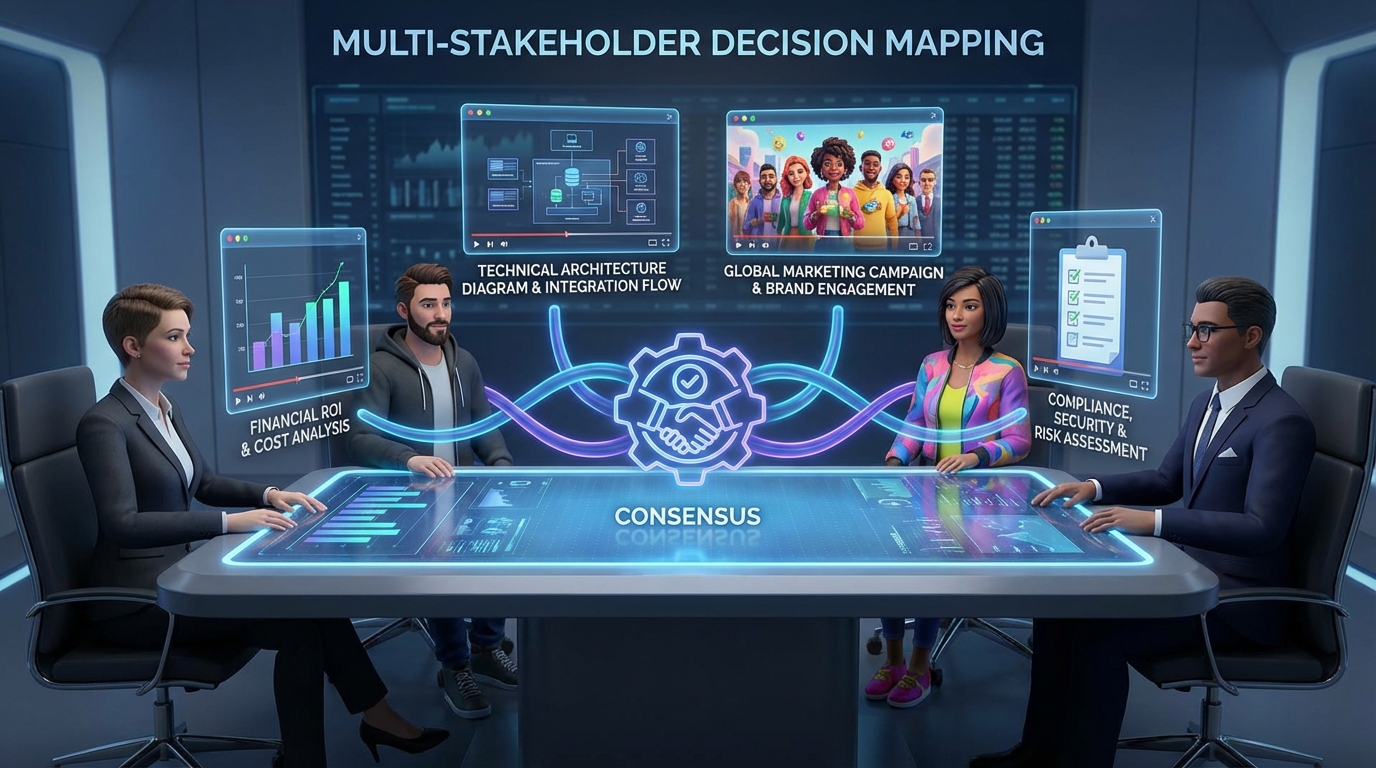 Role-based enterprise video workflows accelerating B2B procurement