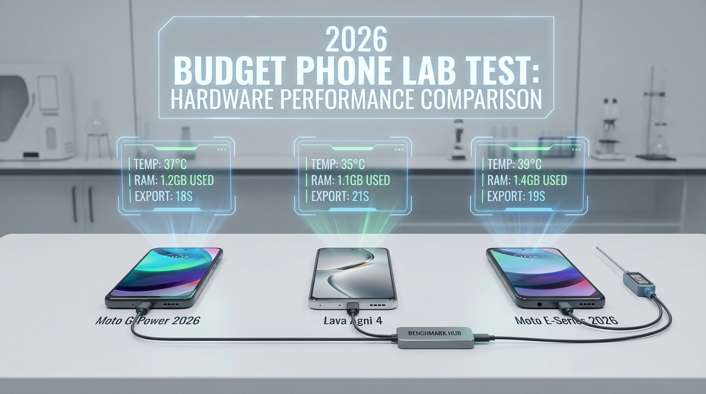 Mobile video editors benchmark results chart 2026