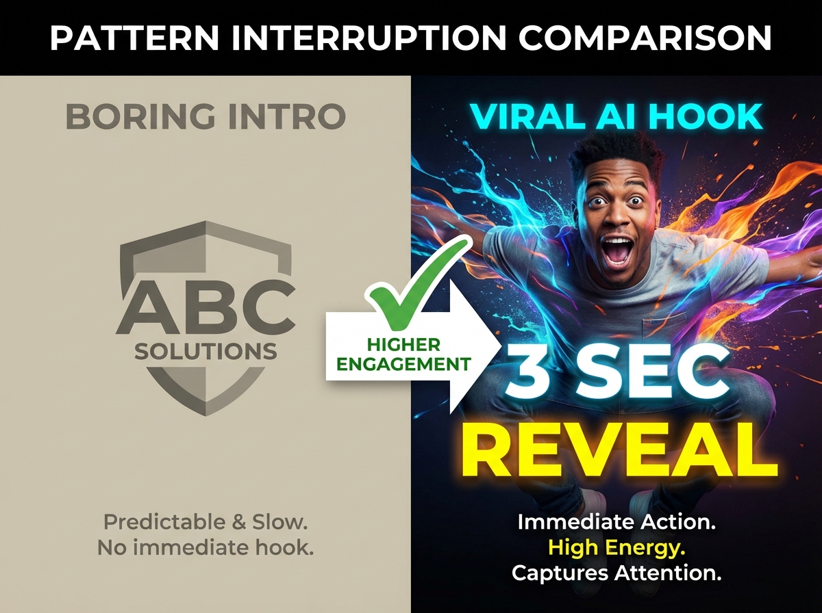 Trending mobile-first video hook formats and analytics visual