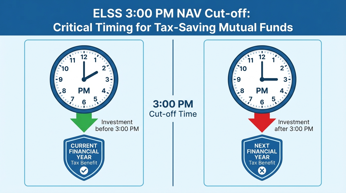 Countdown-driven ELSS and tax-saving campaign visual