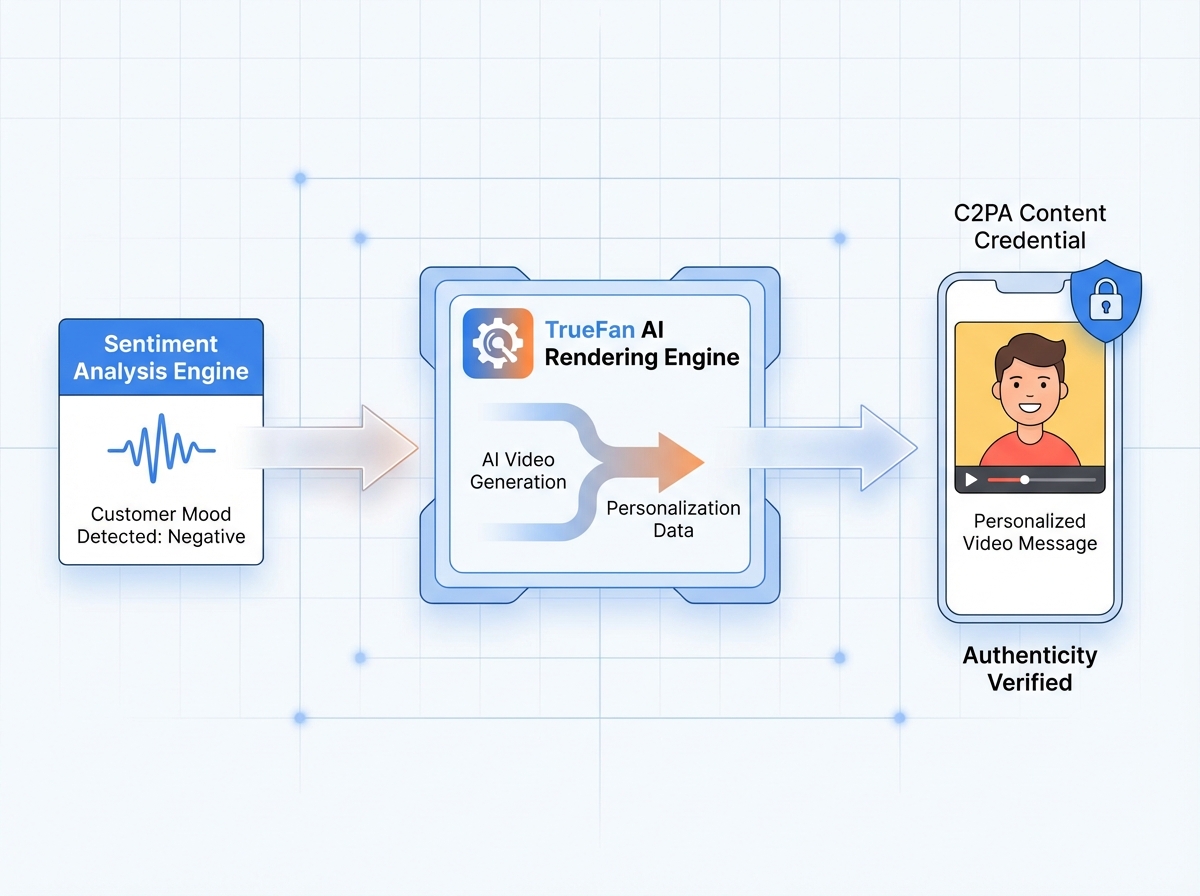 Enterprise CX video architecture diagram