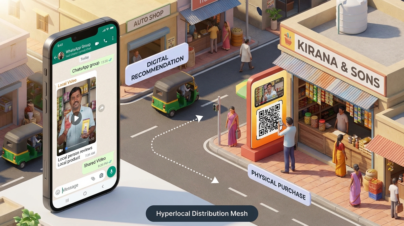 Hyperlocal influencer marketing in Tier-3 India visual
