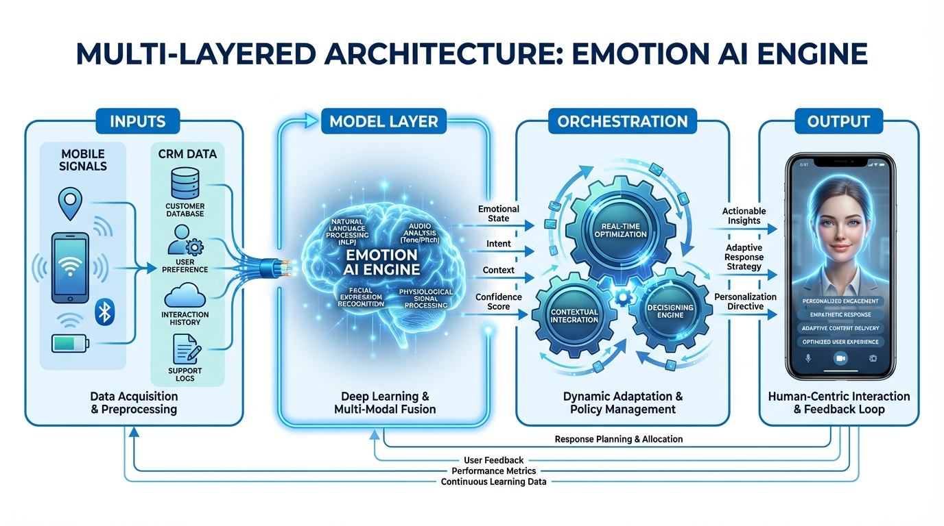 Emotion AI video marketing India 2026 illustration