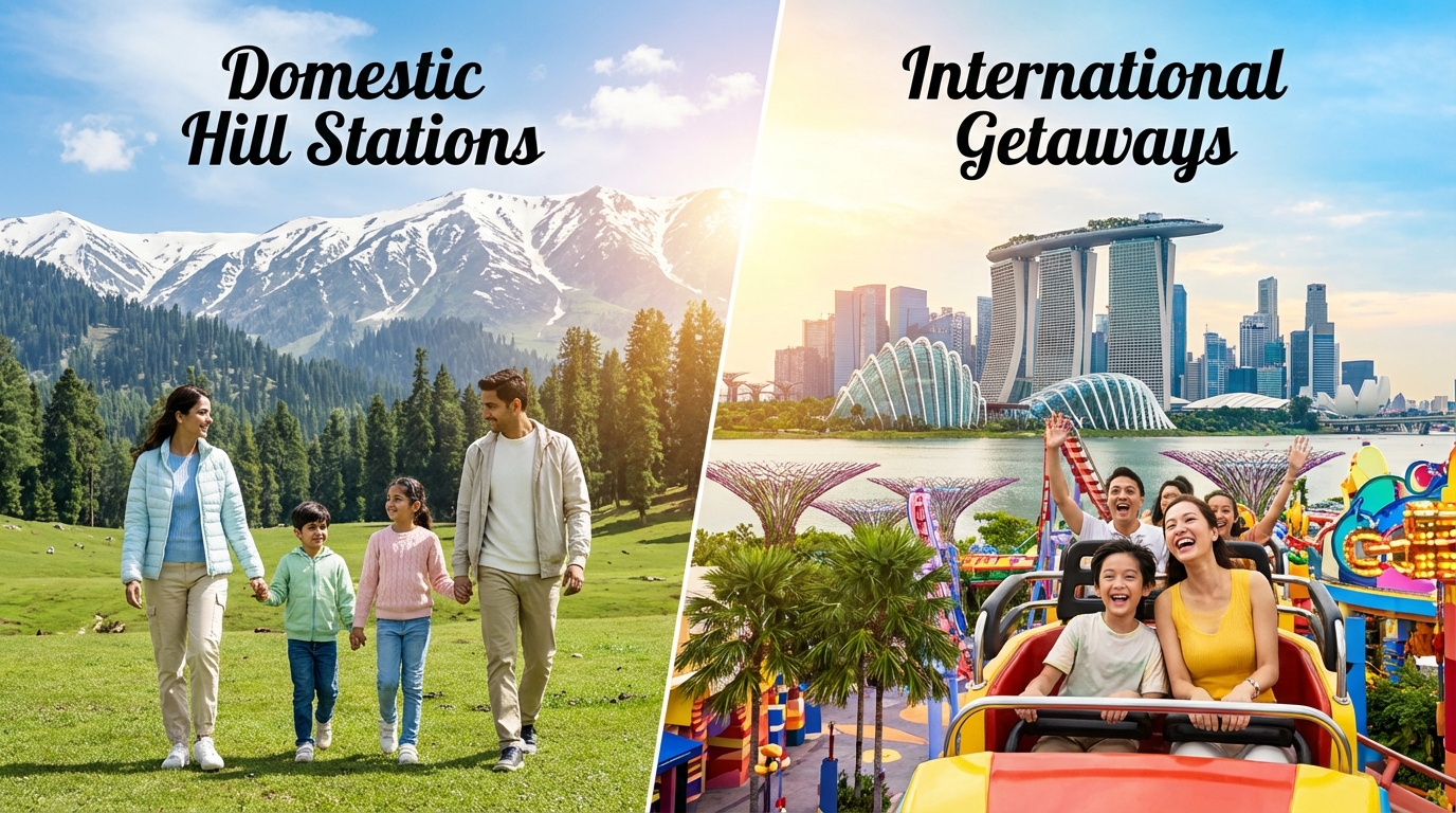 Flowchart of vacation planning automation using enterprise AI video