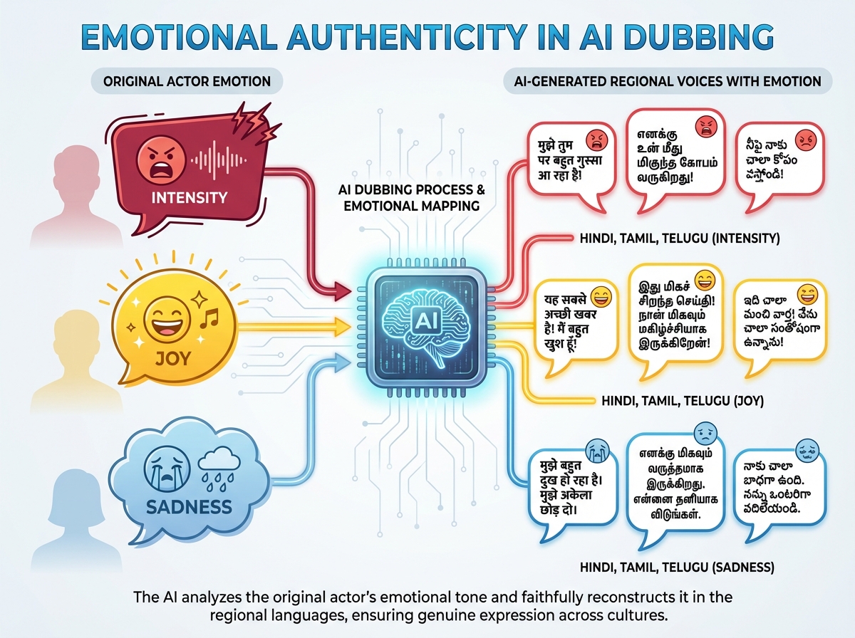 Workflow diagram for OTT-ready AI dubbing pipeline from benchmark to production