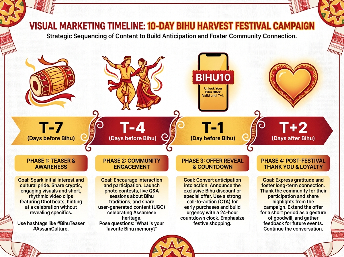 Assamese Rongali Bihu campaign creative example