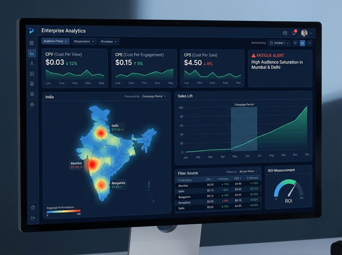 UGC campaign orchestration platform dashboard