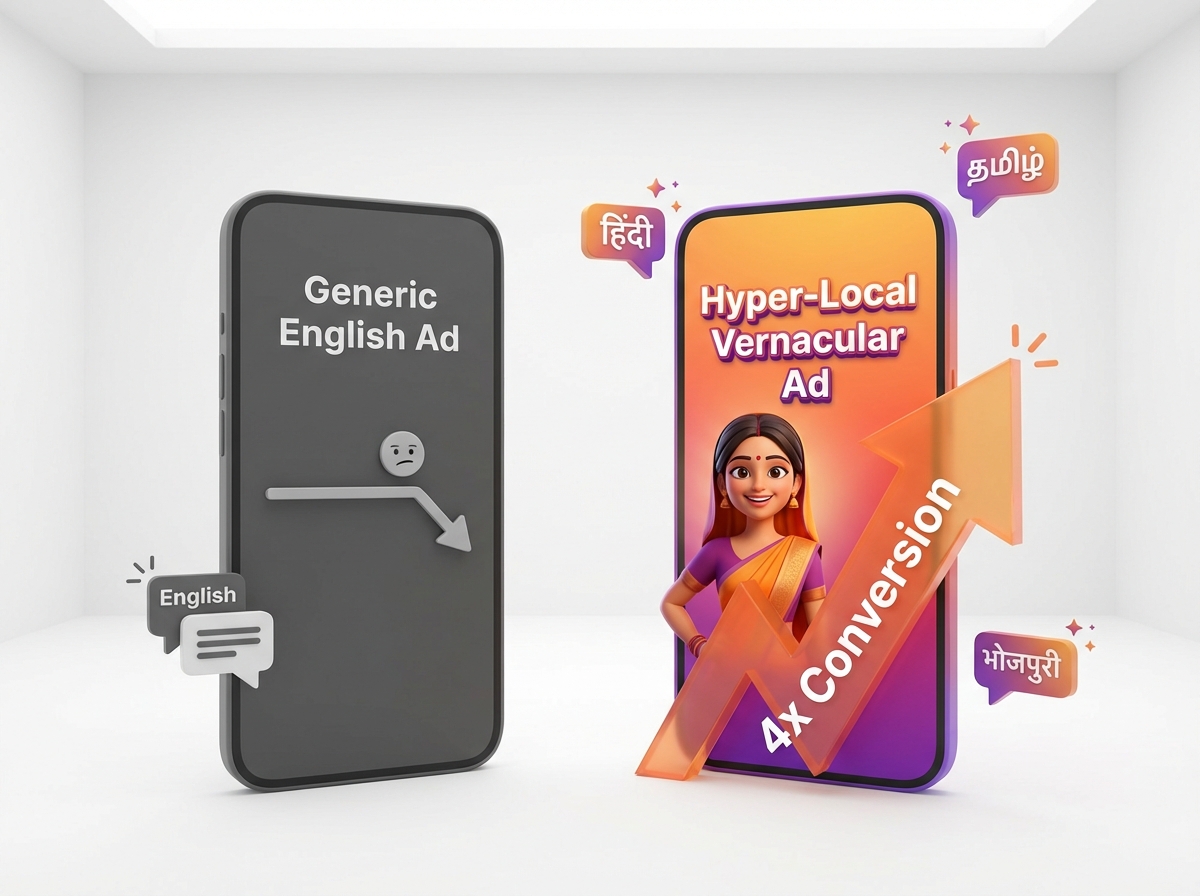 Regional celebrity video ads in local languages