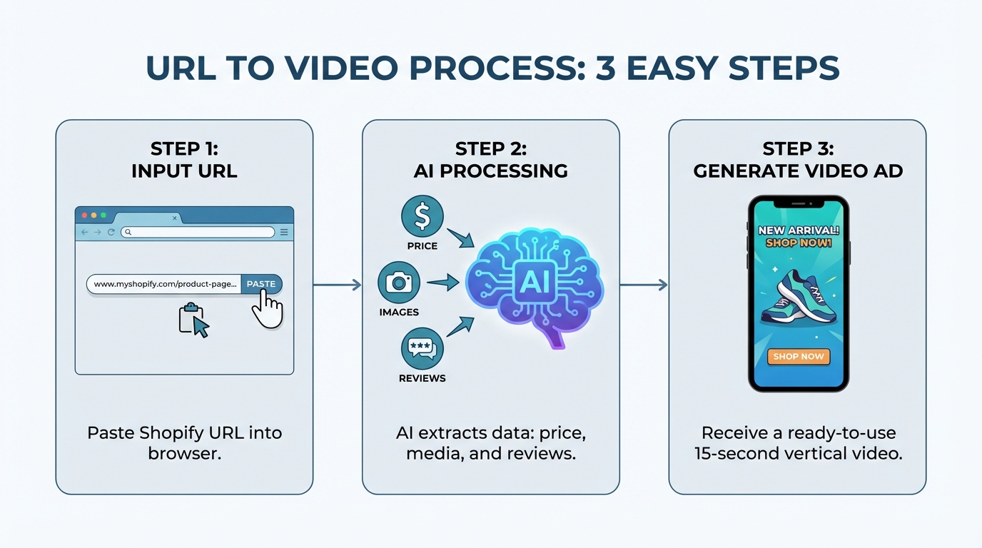 AI video generator workflow example