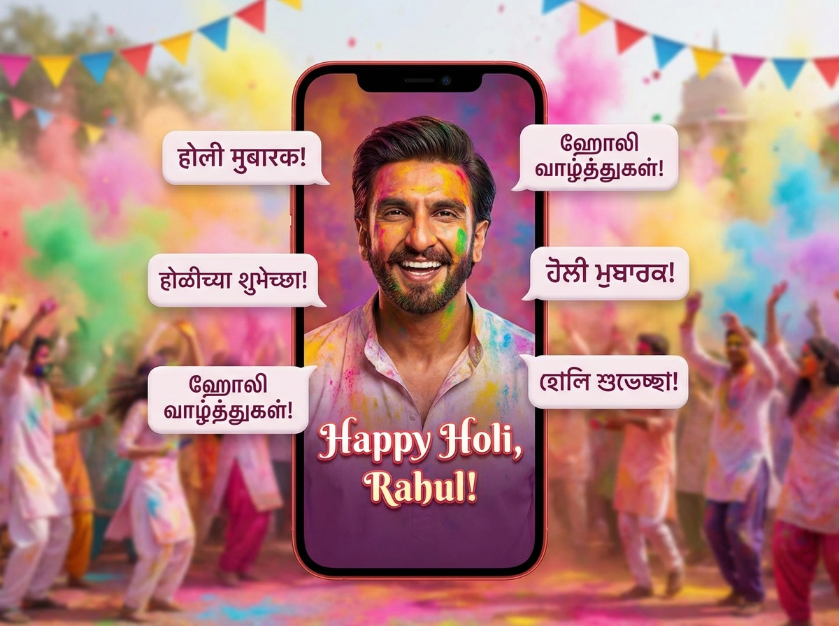 Customer UGC and personalization ideas for Holi campaigns