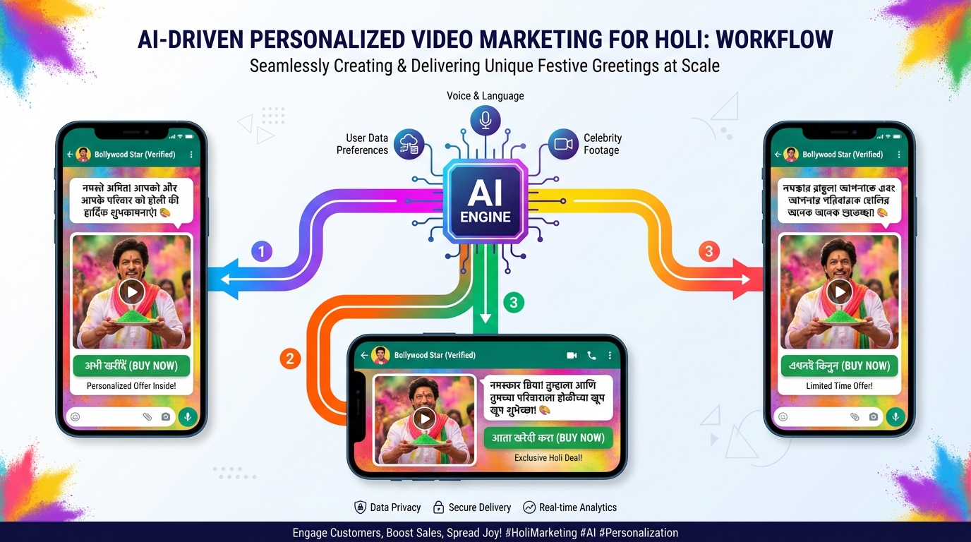 Holi 2026 marketing campaigns visual for brand activation and regional strategies