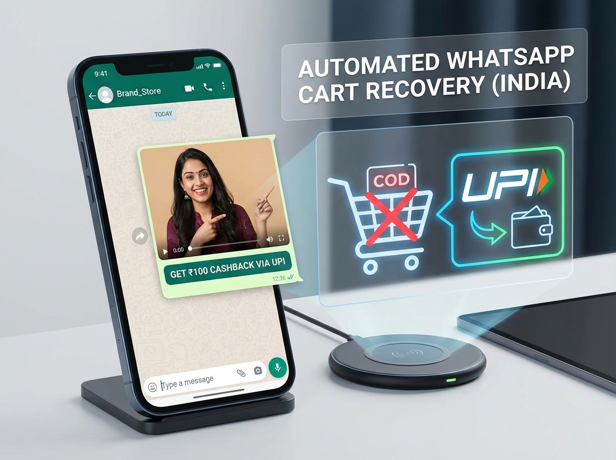 Behavioral cart recovery architecture visualization